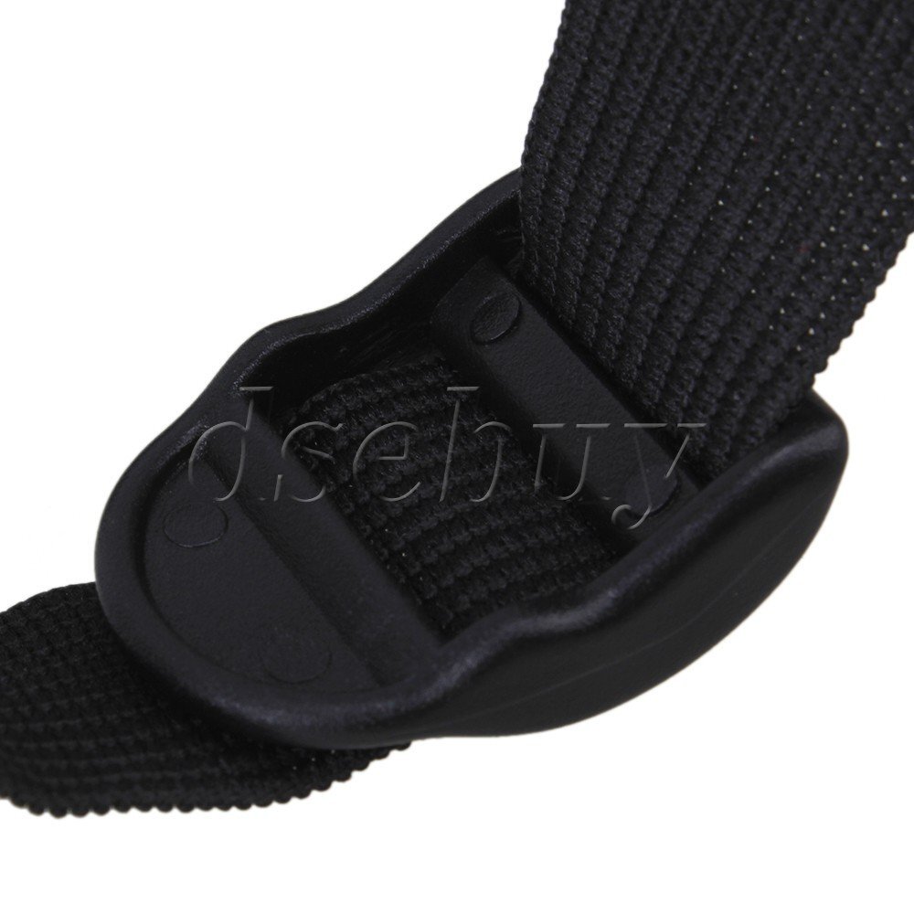 20pcs Plastic Slider Buckles Backpack Straps Webbing 20mm Black