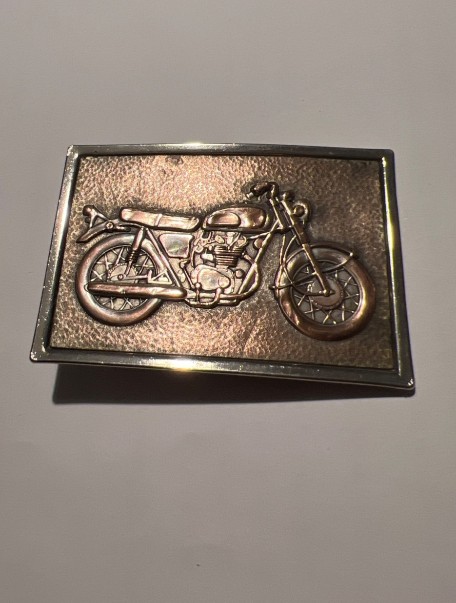 motorcycle belt buckle