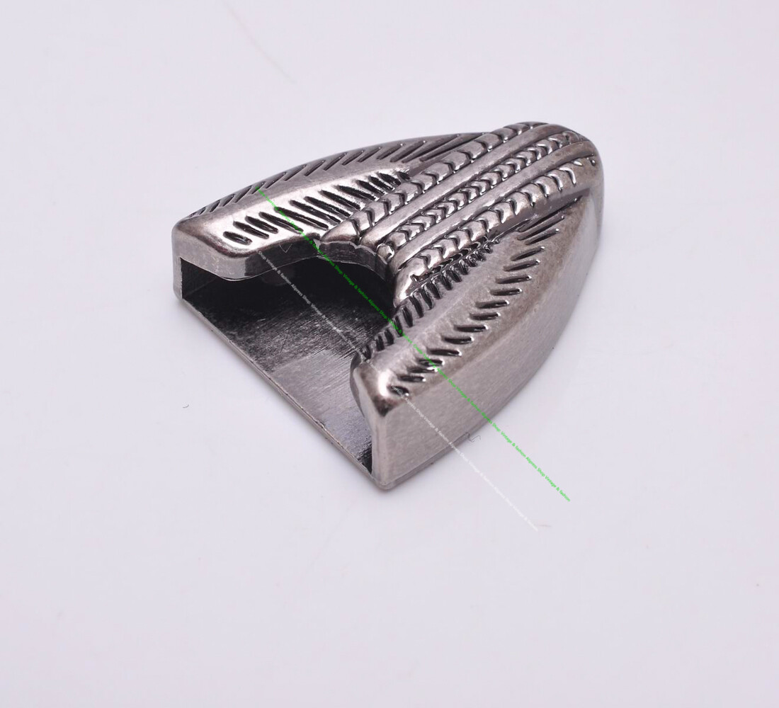 25mm Western Cowboy Rodeo DIY Leathercraft Belt Buckle Loop and Tip 3 Pcs Set