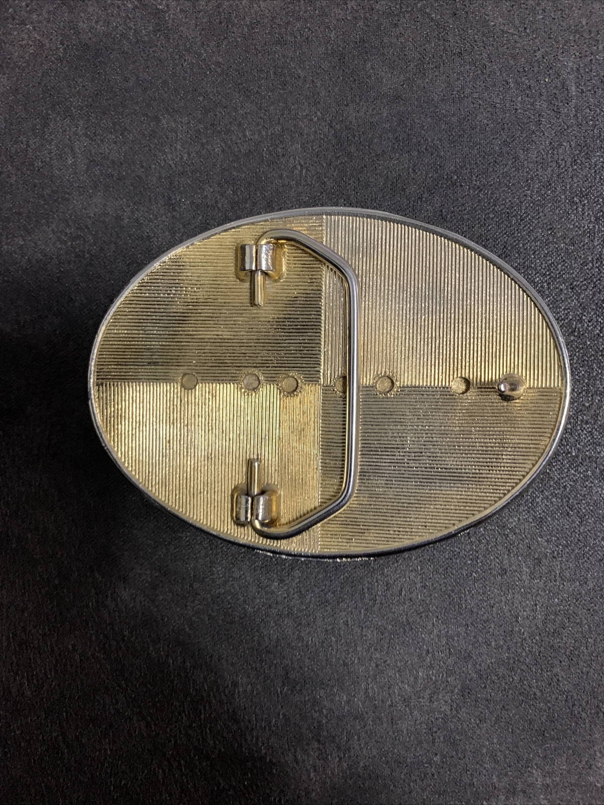 Sliver flower belt buckle