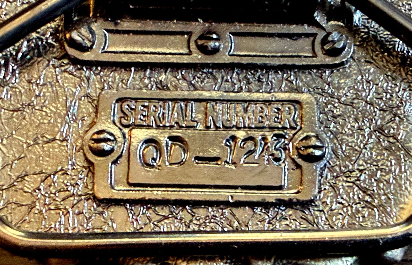 1983 Great American Buckle Co Pewter Black Enamel Bald Eagle Belt Buckle- in box