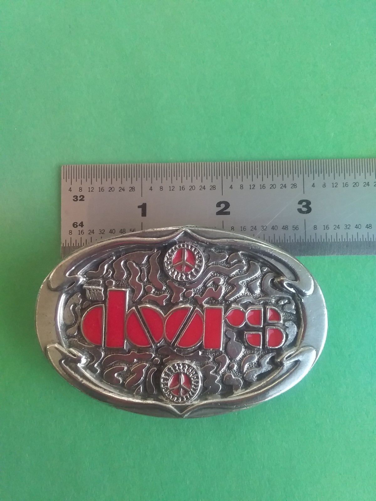 The Doors American Music Legends Foundry Limited Edition 1996 Belt Buckle