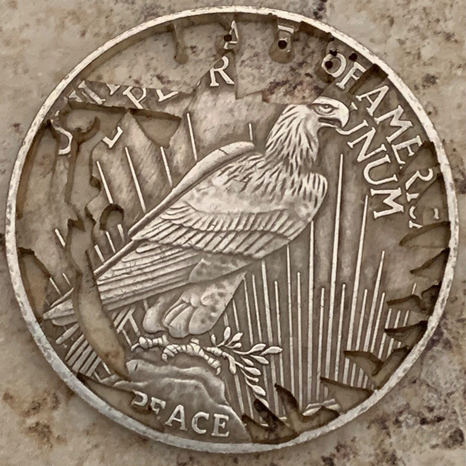 Unique Indian Warrior Skull Hobo Nickel Cut Out Coin Belt Buckle