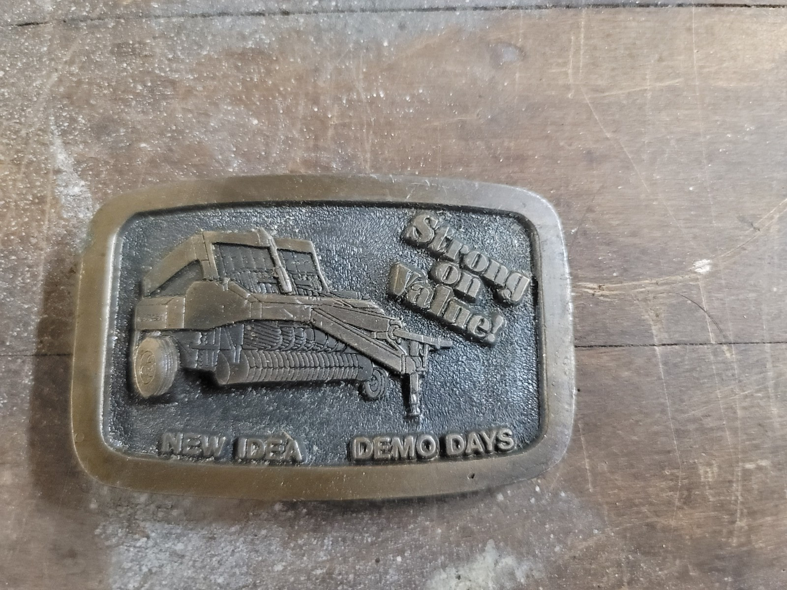 New Idea Demo Days Strong on Value! Farm Machinery Belt Buckle Spec Cast Inc.