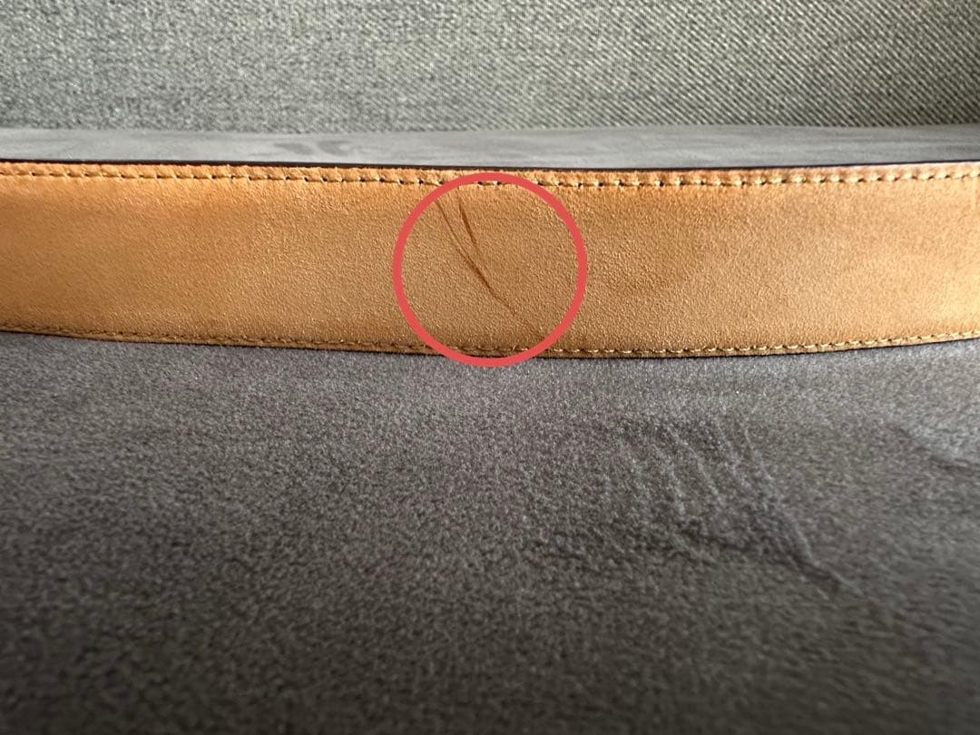 GUCCI Pre-Owned Vintage Gold Buckle Belt