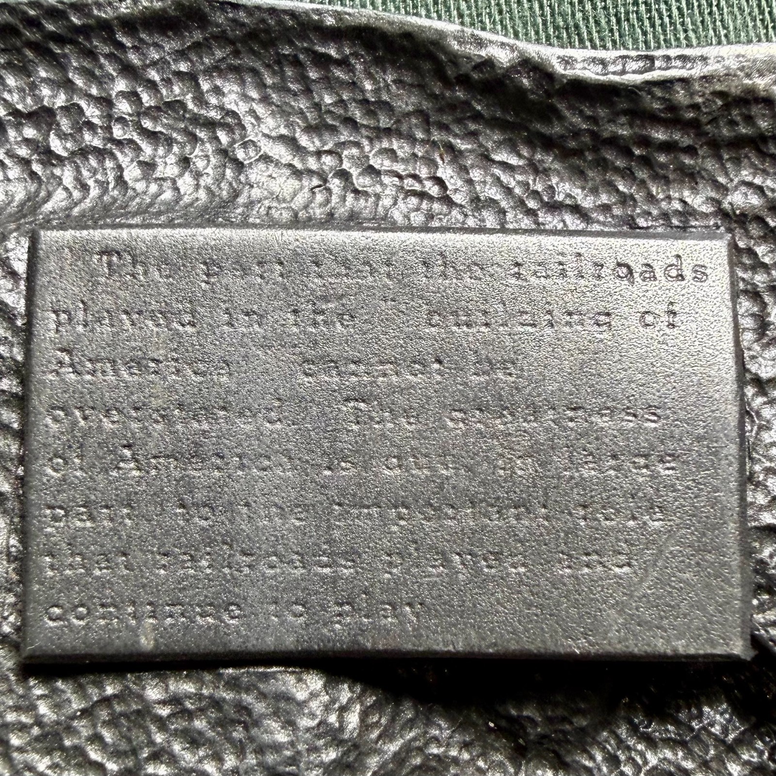 Vintage 1984 Siskiyou Railroads Built America Pewter Belt Buckle Train USA Made