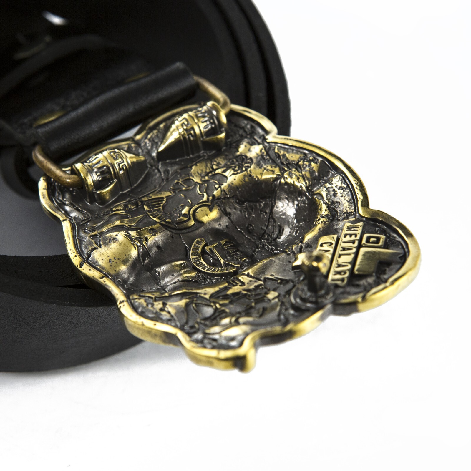 Belt buckle Spartan, Ancient Greece warrior military brass belt buckle