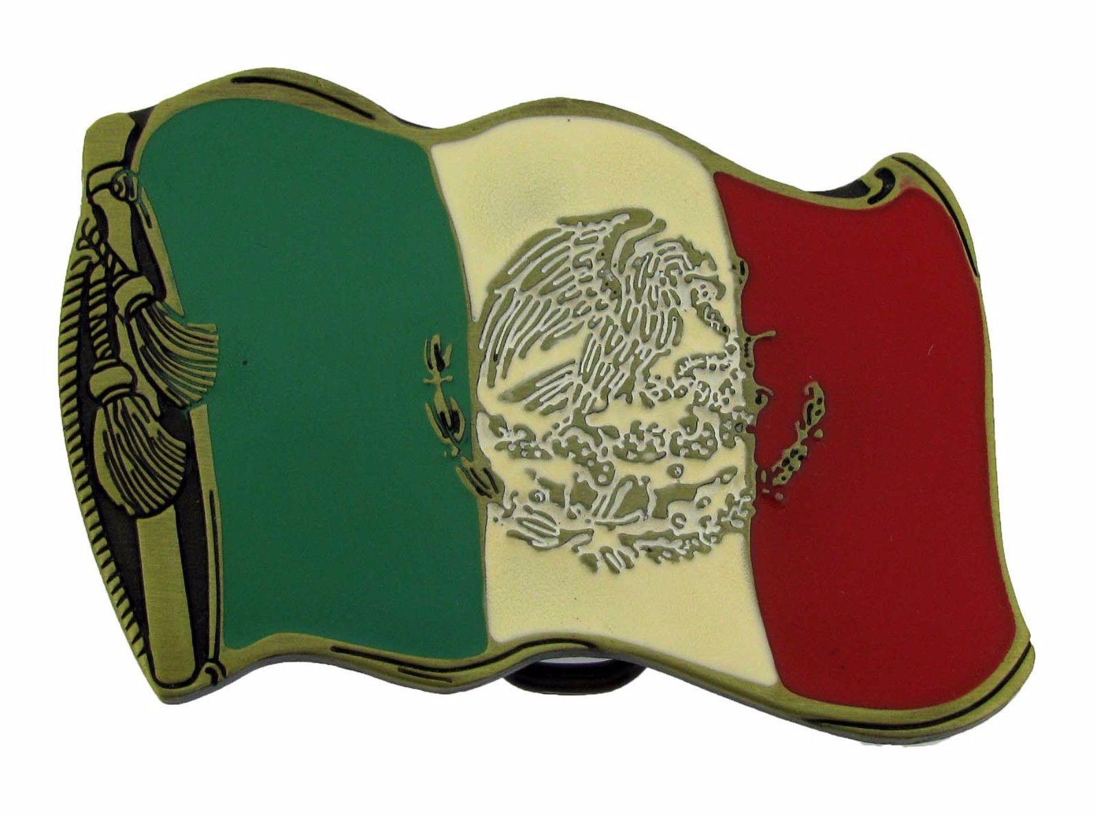 12 Pieces Wholesale Lot Belt Buckle Mexico Rodeo Men Mexican Flag Western Cowboy