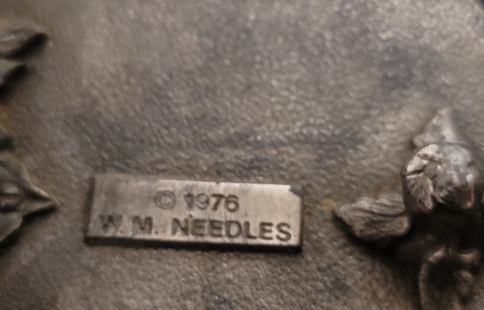 COLUMBUS DIVISION OF POLICE Belt Buckle 1976 W.M. Needles Bicentennial Police
