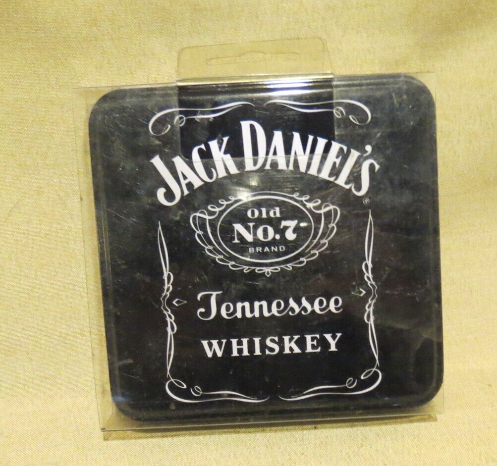 2011 Jack Daniels No 7 Belt Buckle Silver Tone Old No. 7 with COLLECTABLE TIN