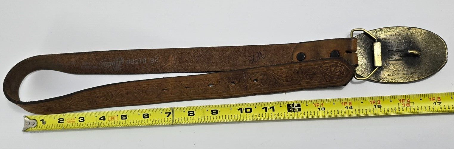 Jacques Seeds Limited Edition VTG 1977 Size 28 Justin Belt, Lewis Buckle