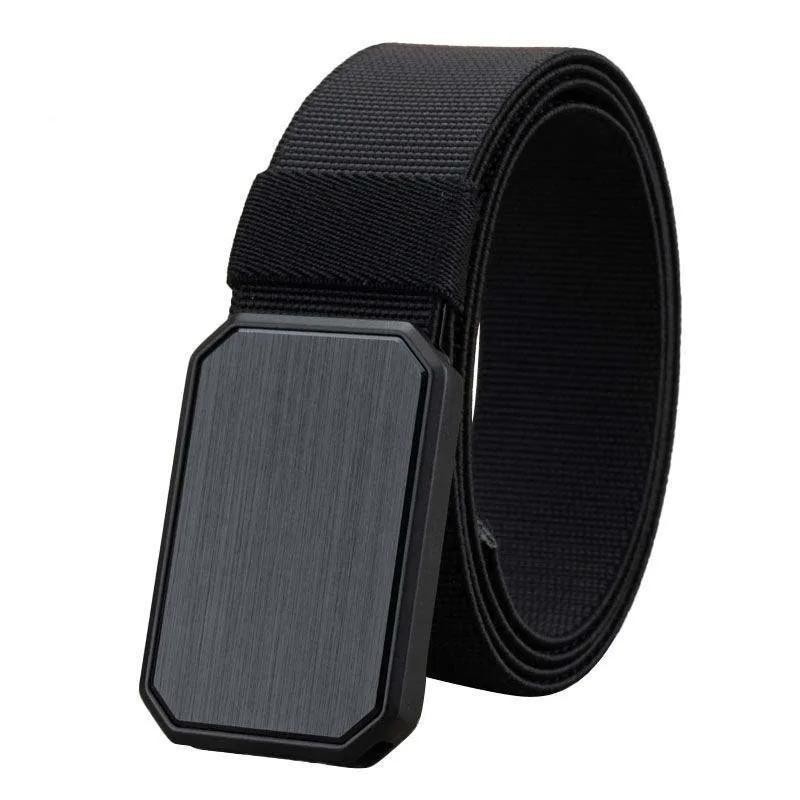 Men&rsquo;s Stretch Belt Quick Release Belt Magnetic Buckle Elastic Webbing Outdoor