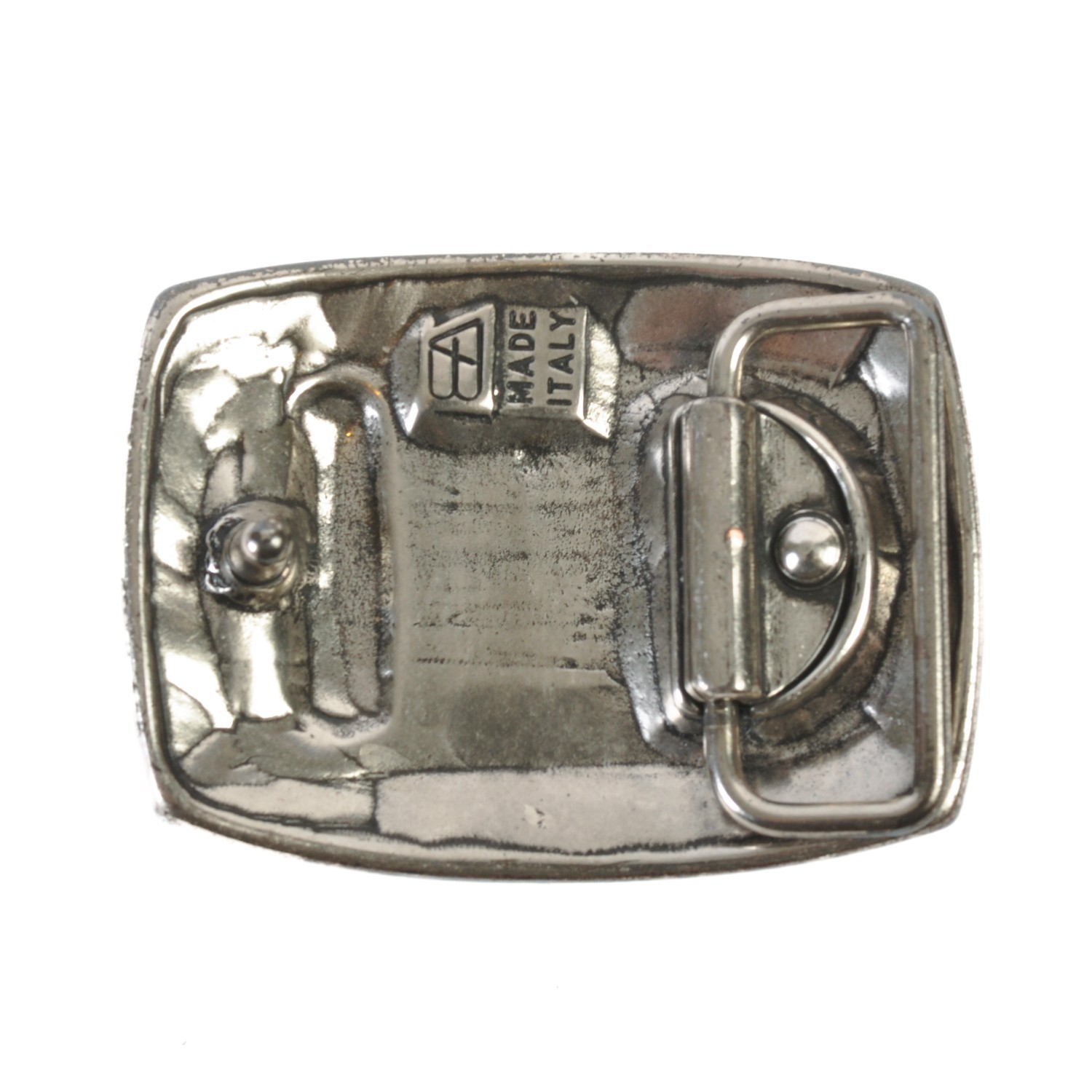 Elliot Rhodes London Floral Motif Rectangular Buckle 38381