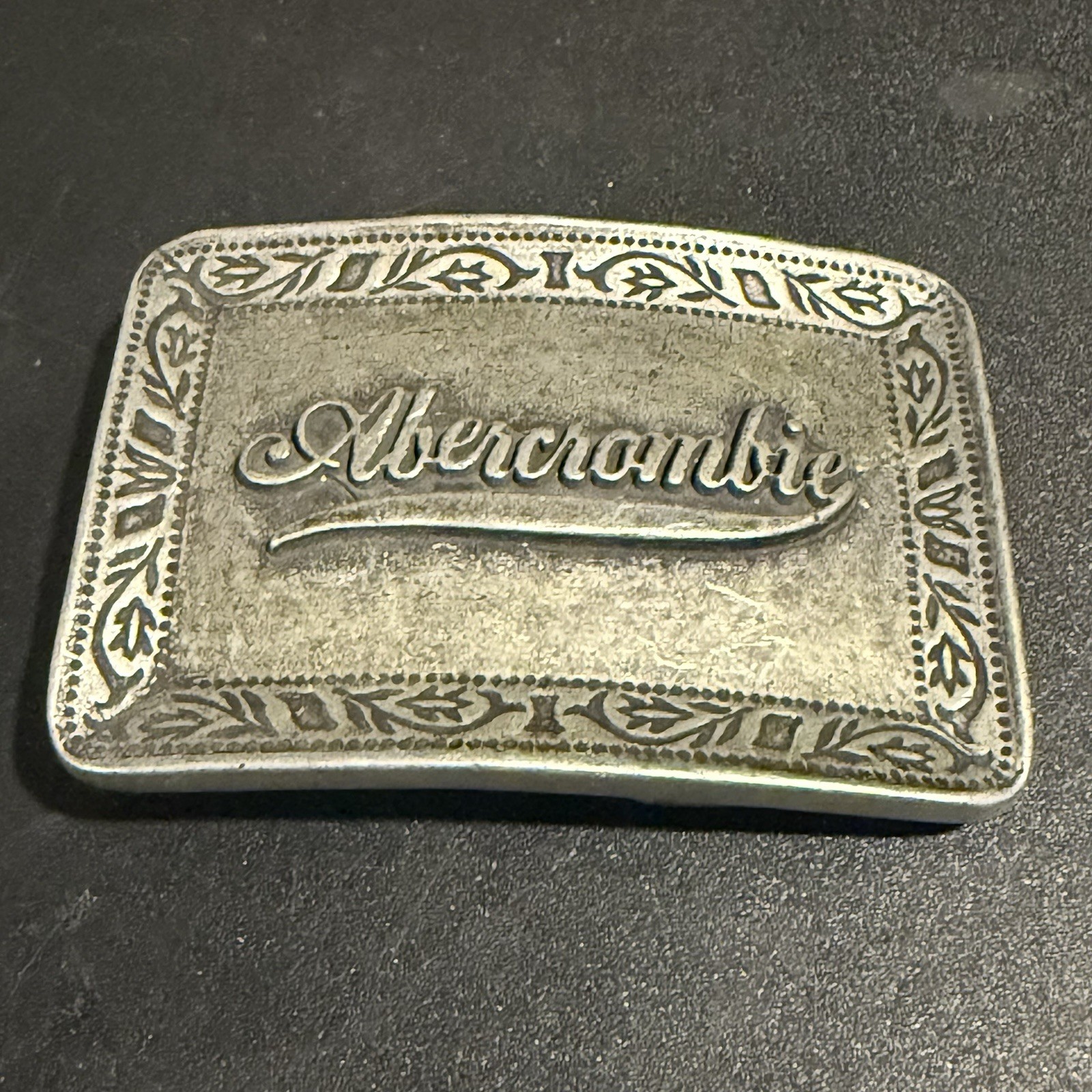 Abercrombie And Fitch Silver Belt Buckle Men’s Accessories