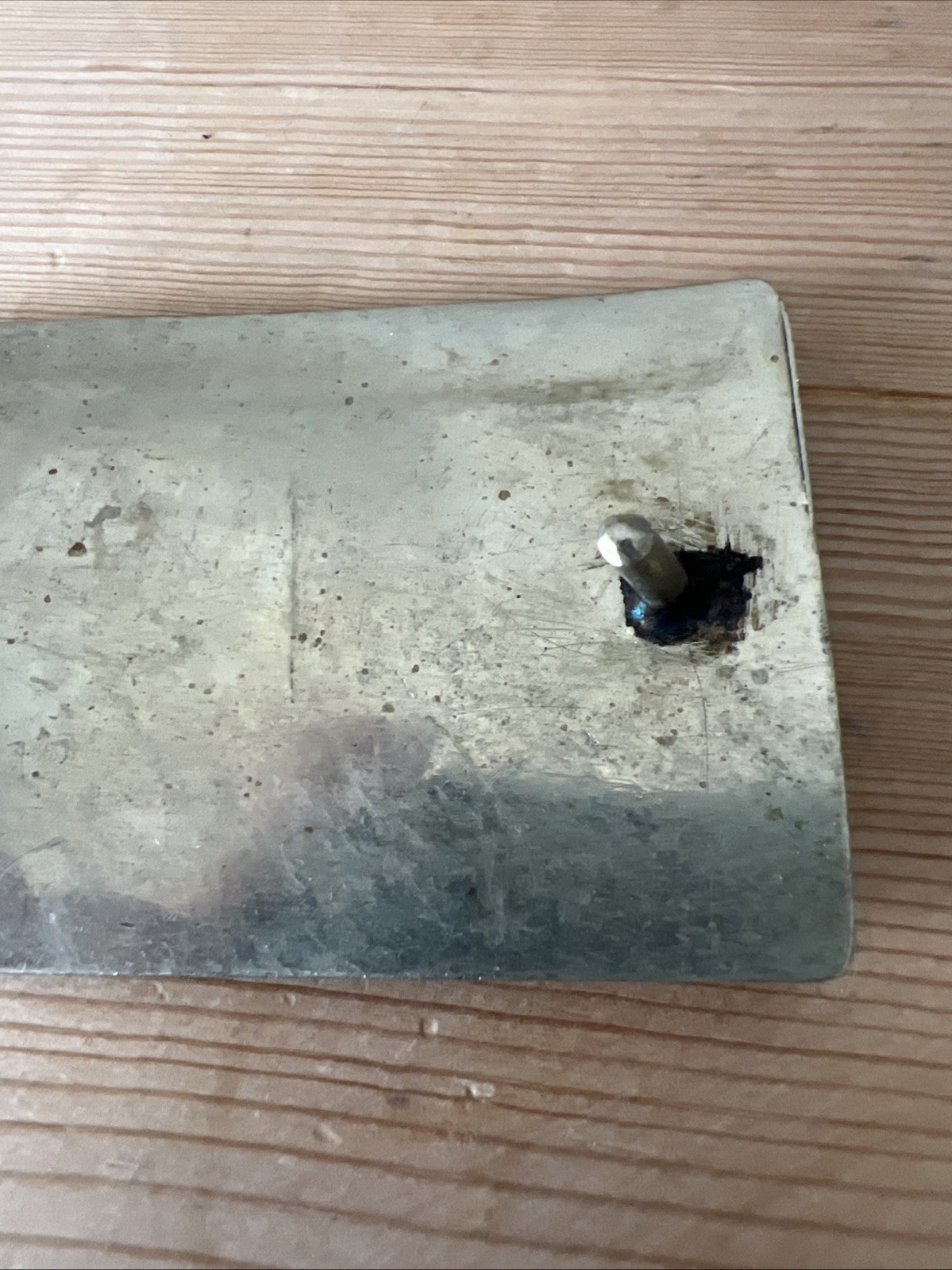 Vintage Silver Small Handmade Mexican Peso 1965 Belt Buckle Stamped