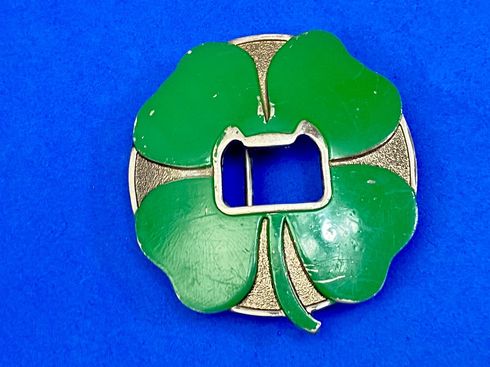 Four Leaf Clover W/ Bottle Opener** Funny Novelty Belt Buckle By Kalan