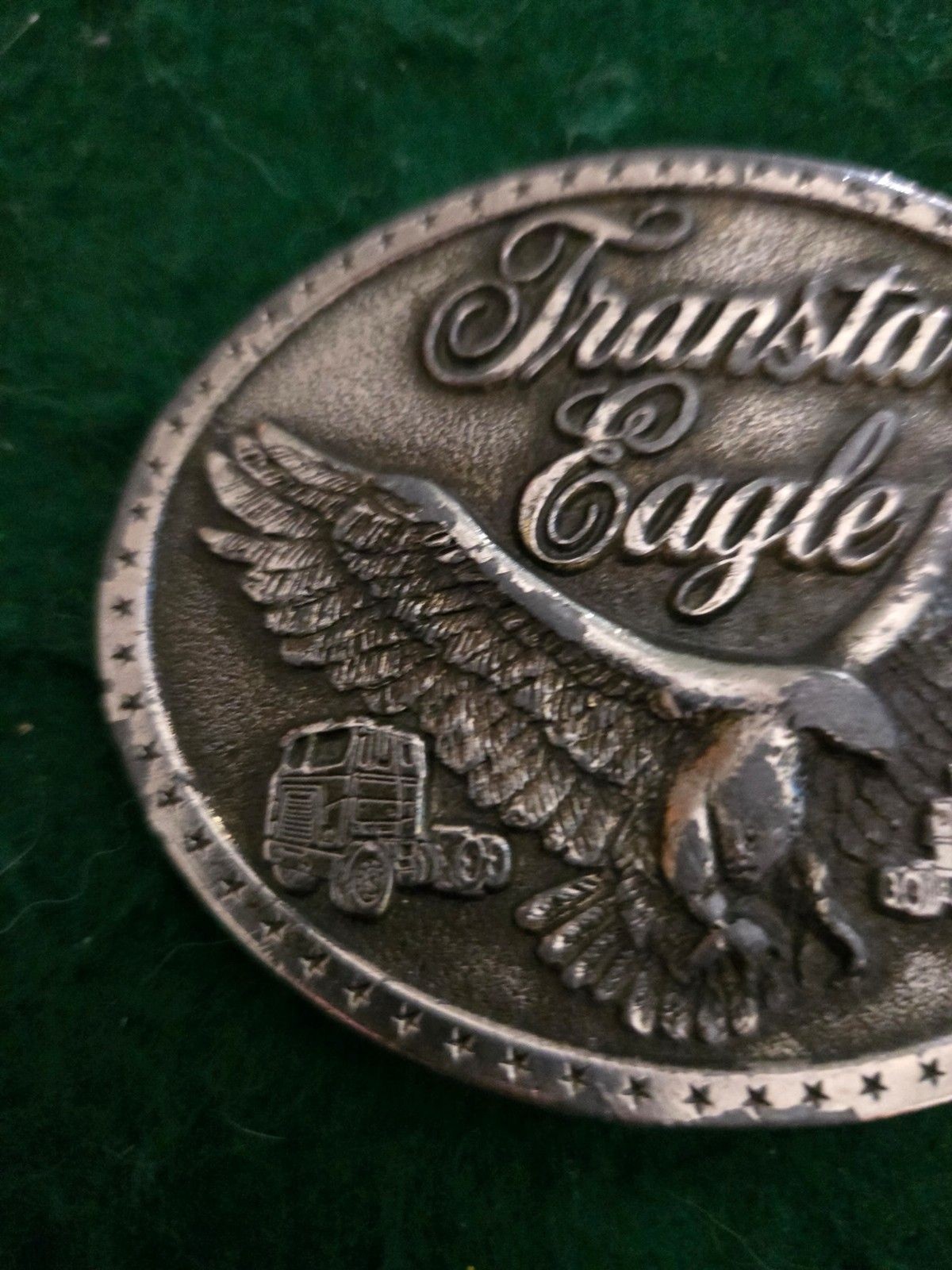 Vintage Transtar Eagle Belt Buckle (O-17)