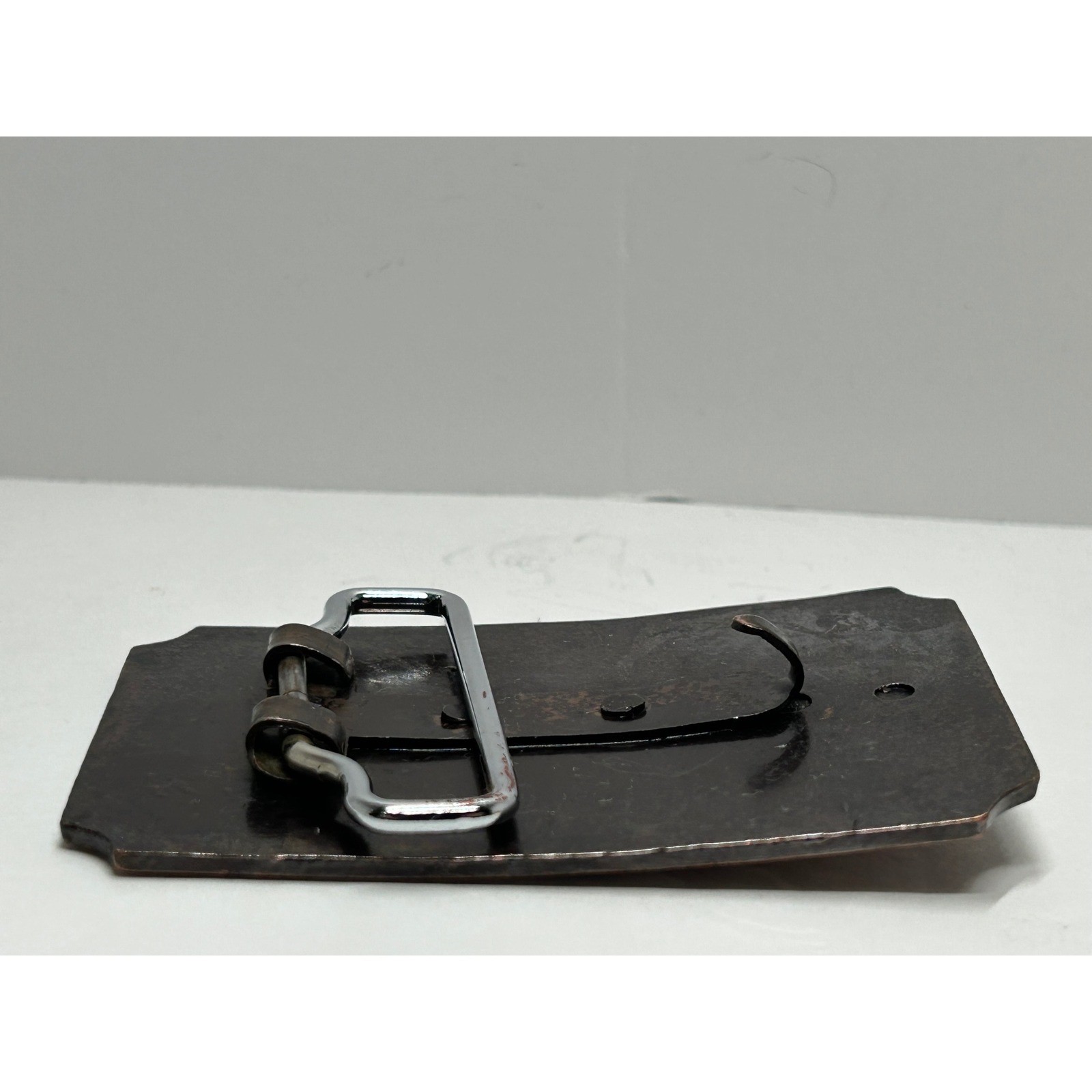 Pony Express From 1849 Belt Buckle Copper Tone First With The US Mail Western