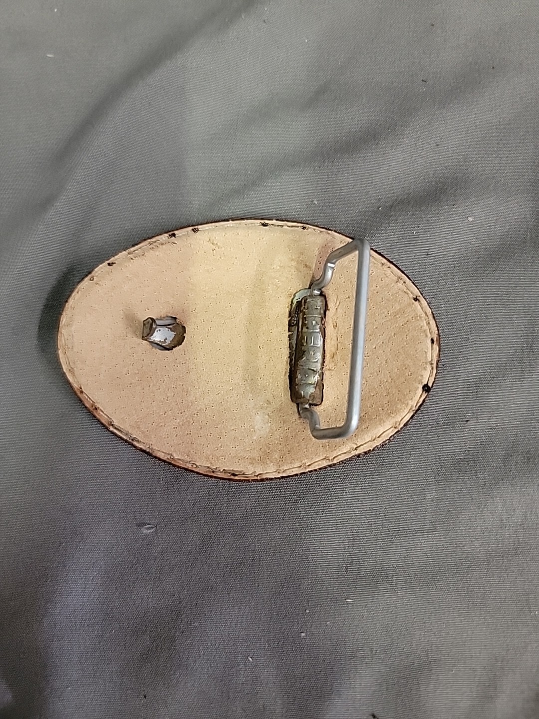 Leather Belt Buckle-Horseshoe/Horse