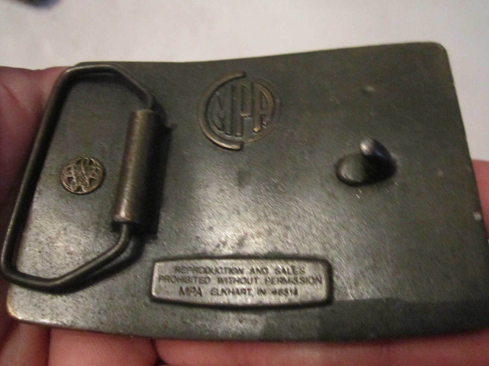 VINTAGE KEEP ON CAMPING BELT BUCKLE – GW-15