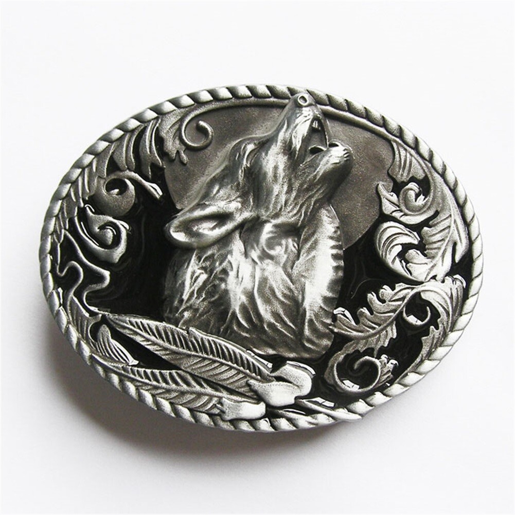 Wolf Horse Western Wildlife Belt Buckle Mix Styles Choice also Stock in US