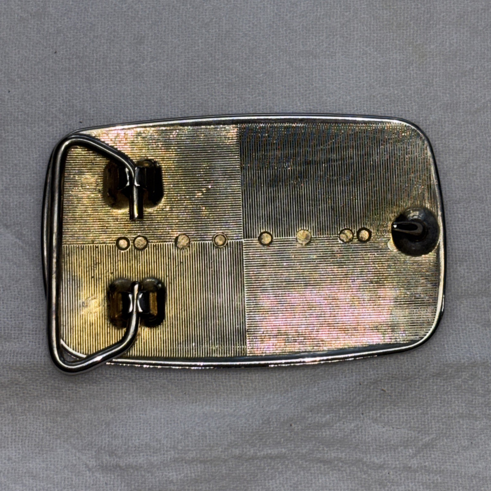 MOTO GUZZI MOTORCYCLE BELT BUCKLE-Vintage