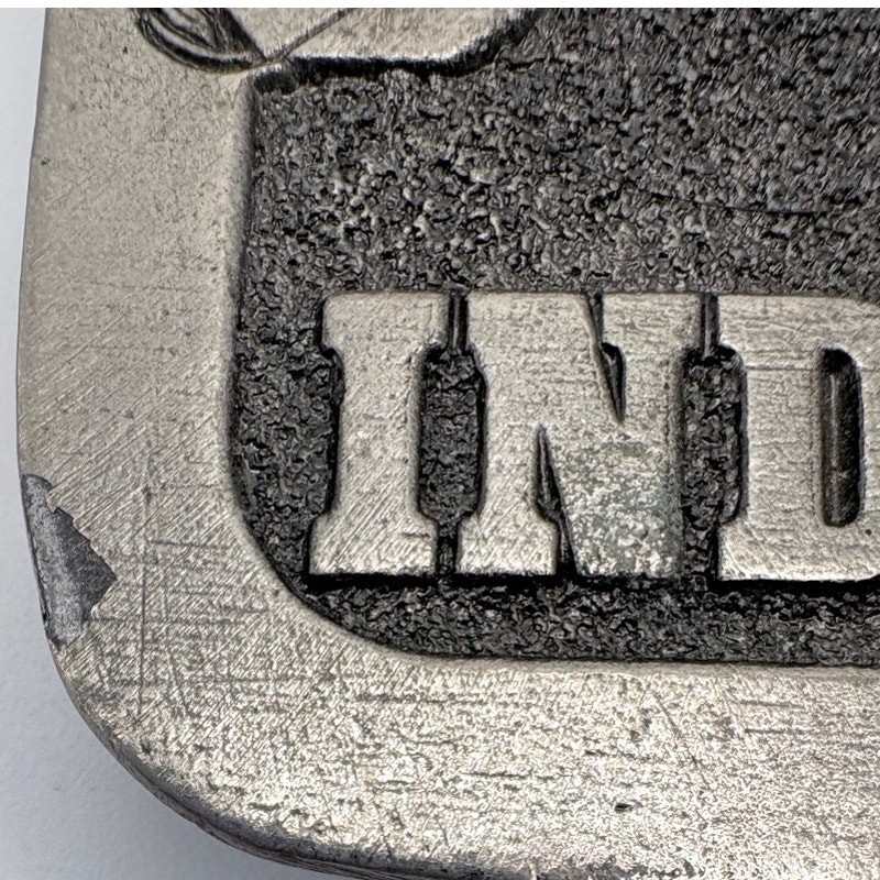 Pewter Premier Industrial Corp Indy 500 Belt Buckle