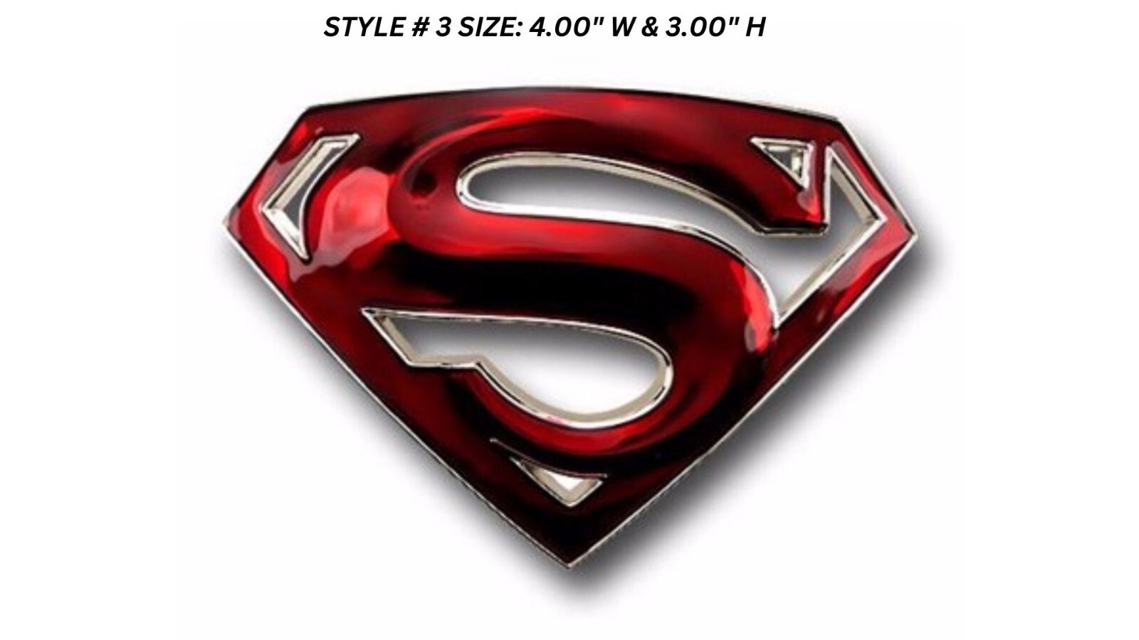 Superman Belt Buckle DC Comics halloween Costume Party Cosplay Fashion Men Women