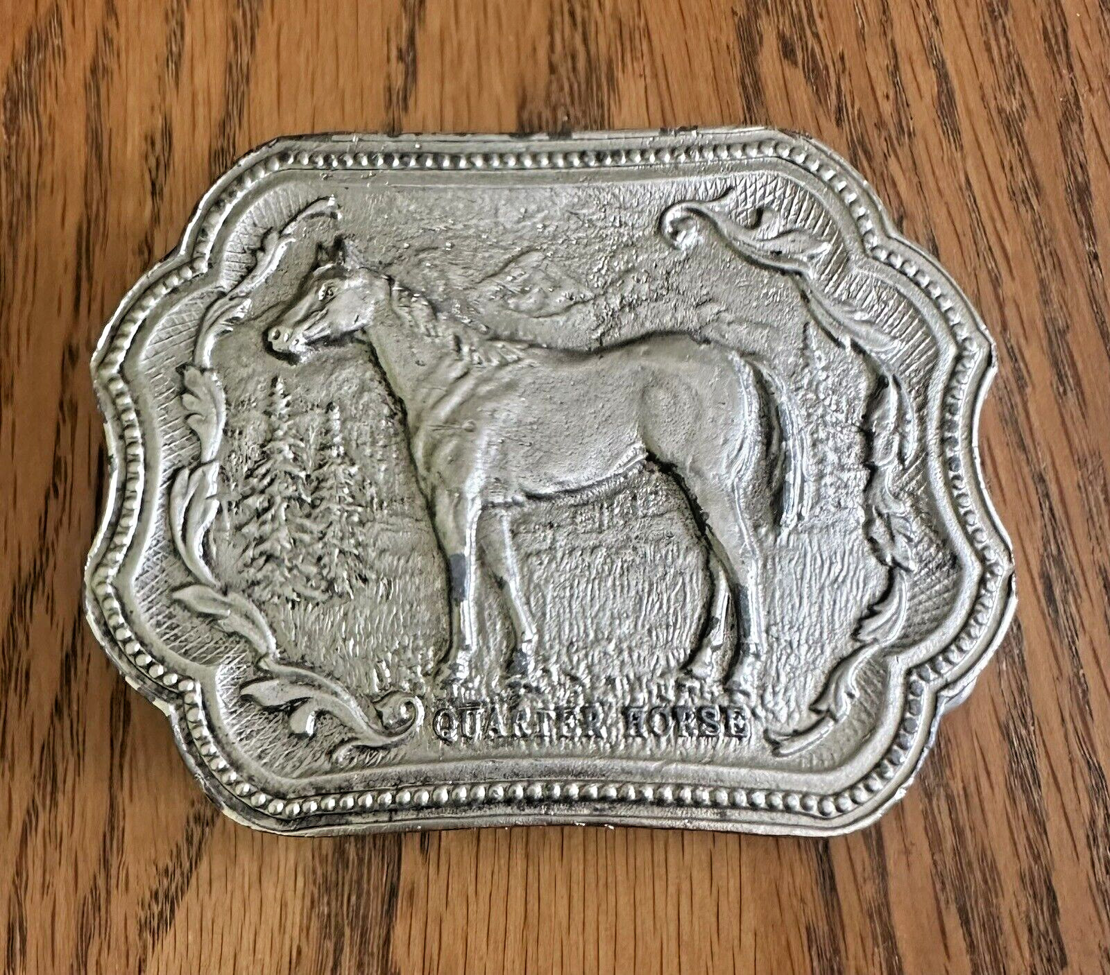 Vintage 1970&rsquo;S Quarter Horse Belt Buckle