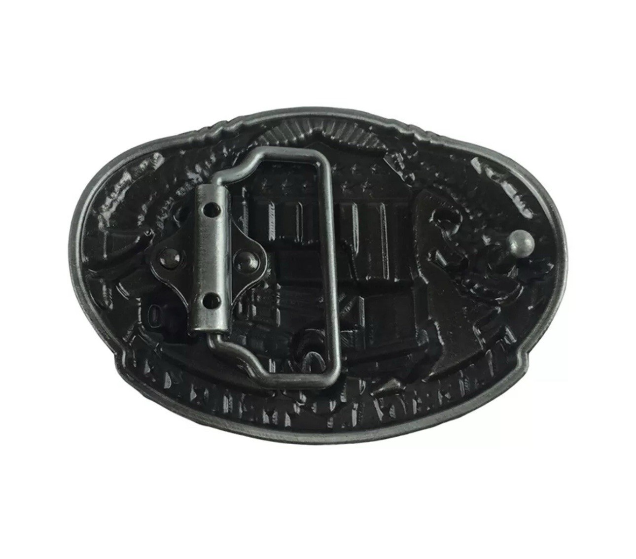 American Trucker Western Belt Buckle
