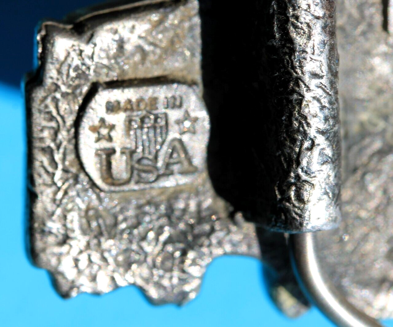 Train Locomotive Belt Buckle The Great American Buckle Co. Chicago 1981