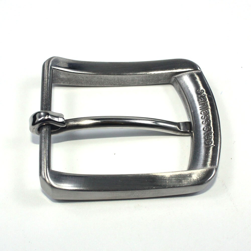 Stainless Steel Belt Buckle Tongue Pin Belt Buckles Fits For 1.5 Inches Belt