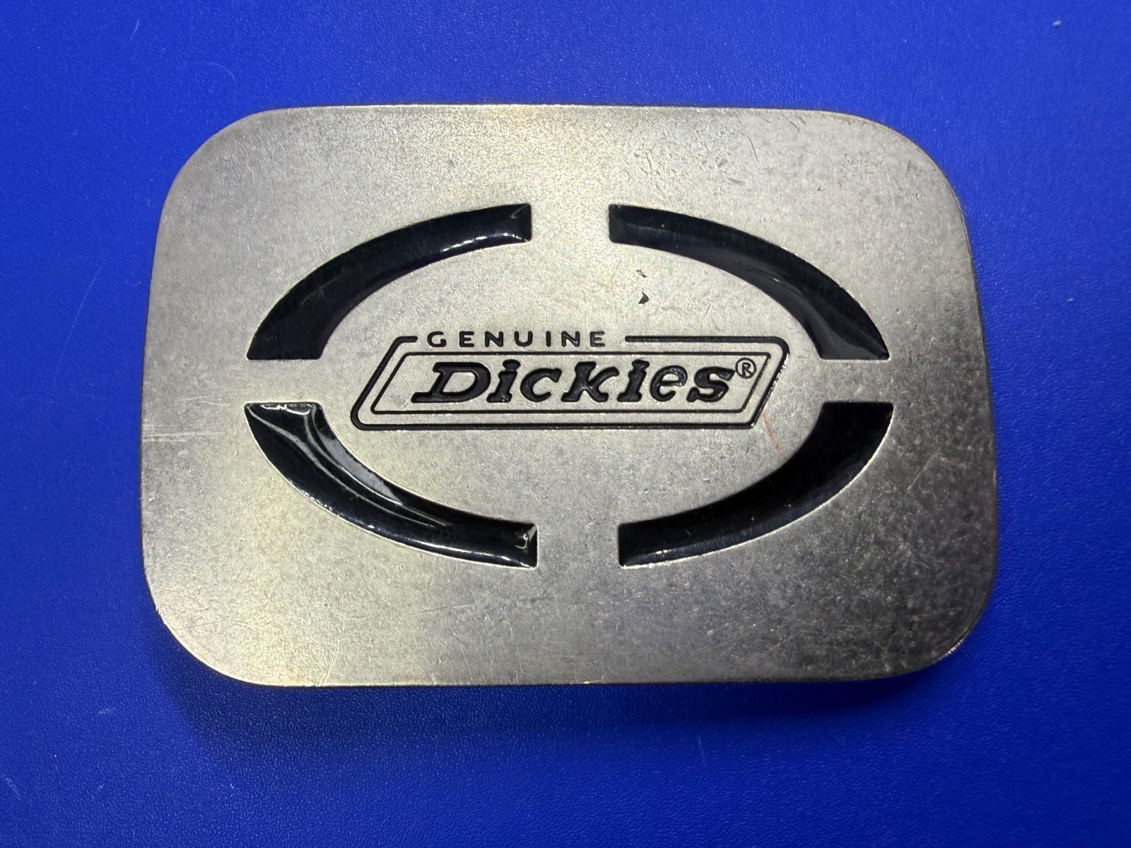 Genuine Dickies Apparel Clothing Company Advertising Promotional Belt Buckle