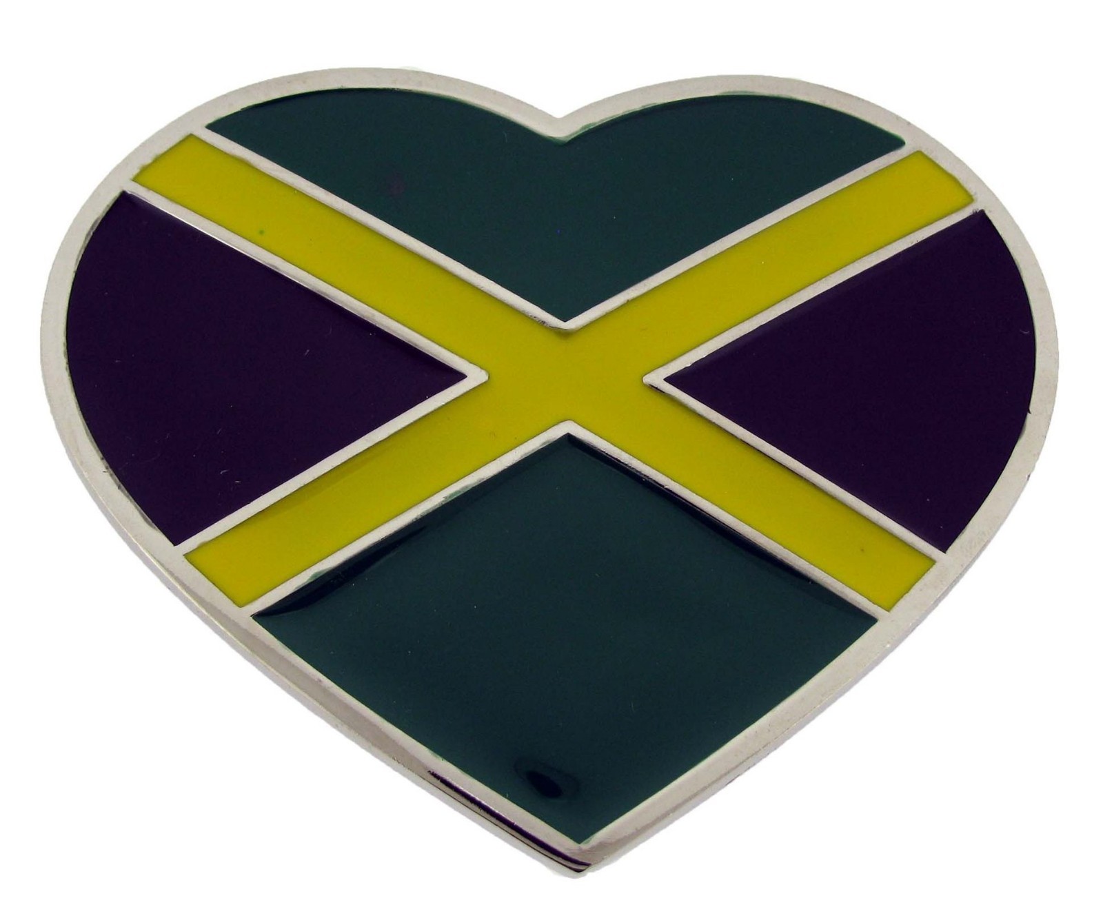 Jamaica Jamaican People Caribbean Country Belt Buckle Nation Land Metal Fashion