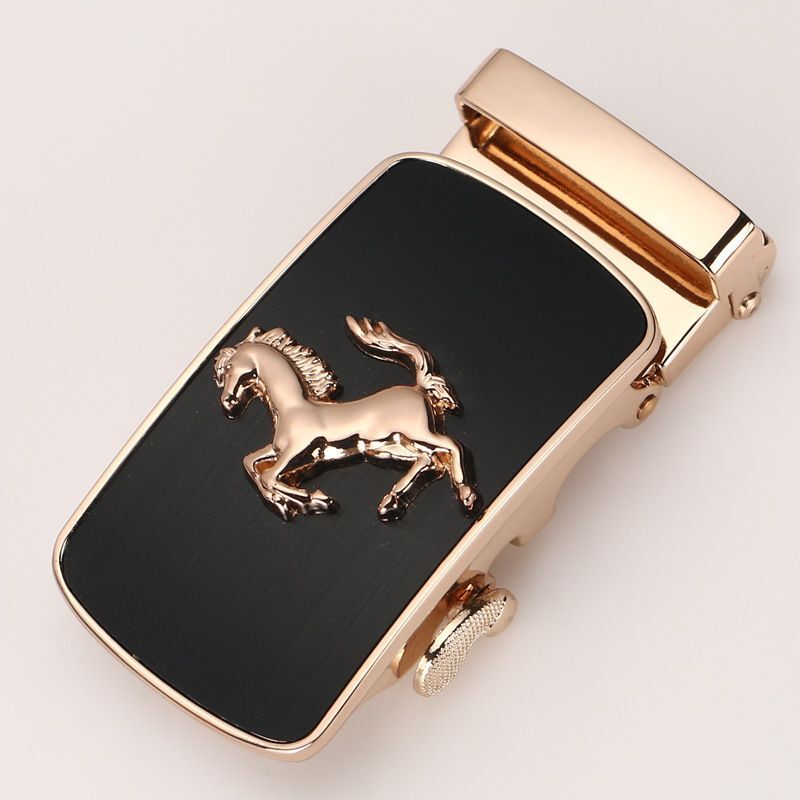 Automatic Zinc Alloy Buckle -3.5CM DIY Leather Craft Belt Strap Business Fashion