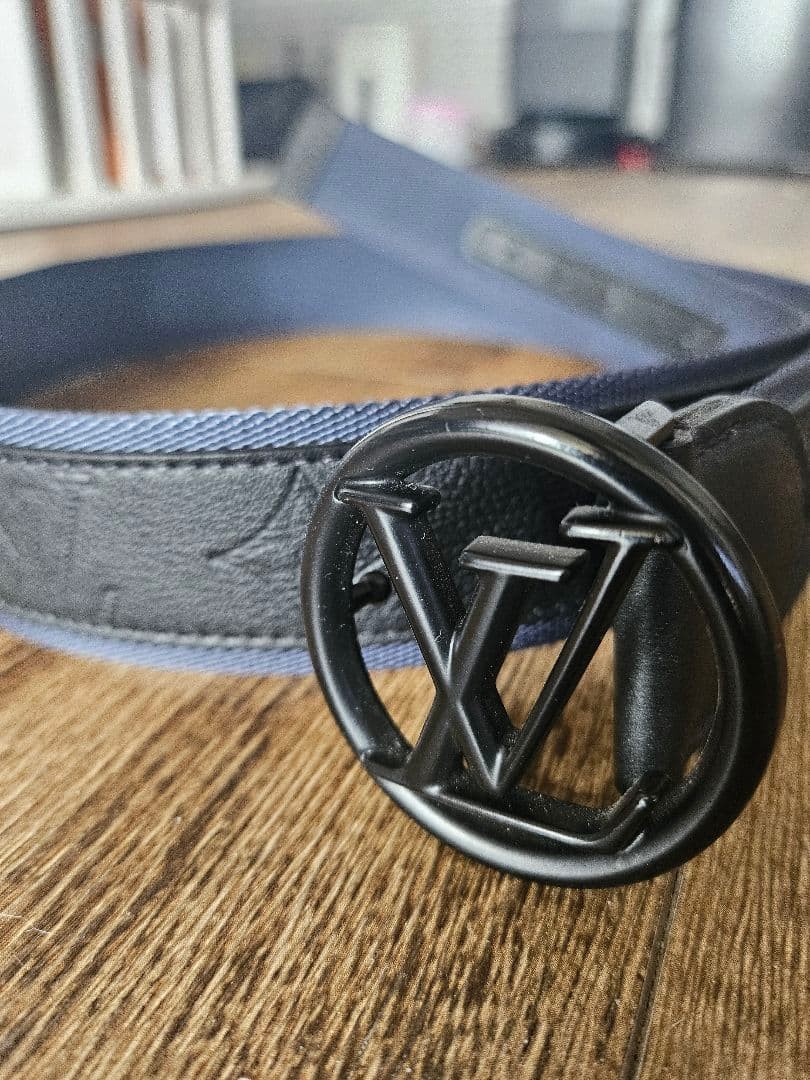 Louis Vuitton Pre-Owned Suntulle Circle 40Mm Monogram Shadow Nylon
