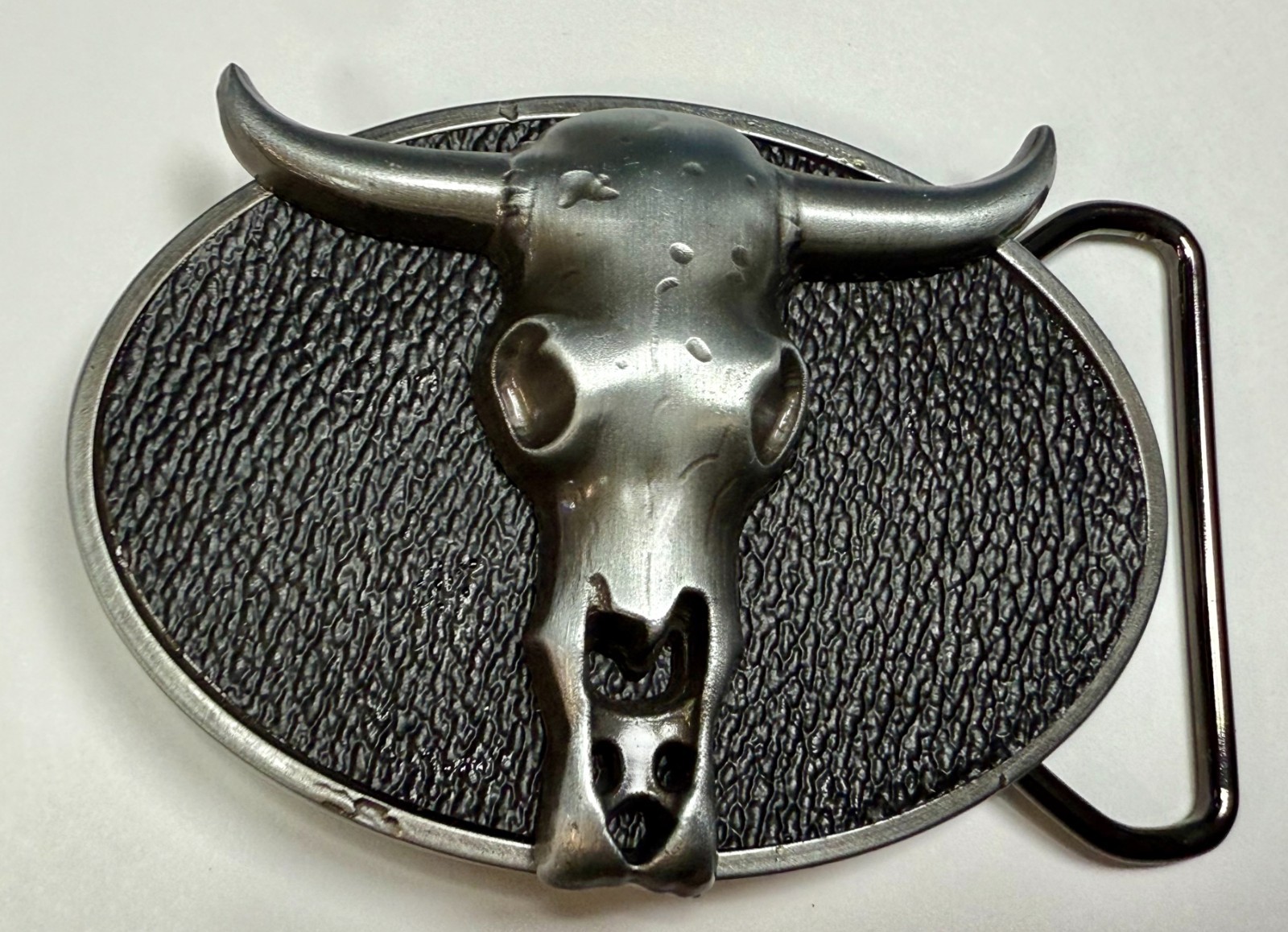 Southwestern Longhorn Skull WaistLand 2006 Belt Buckle by Silver Moon Creations