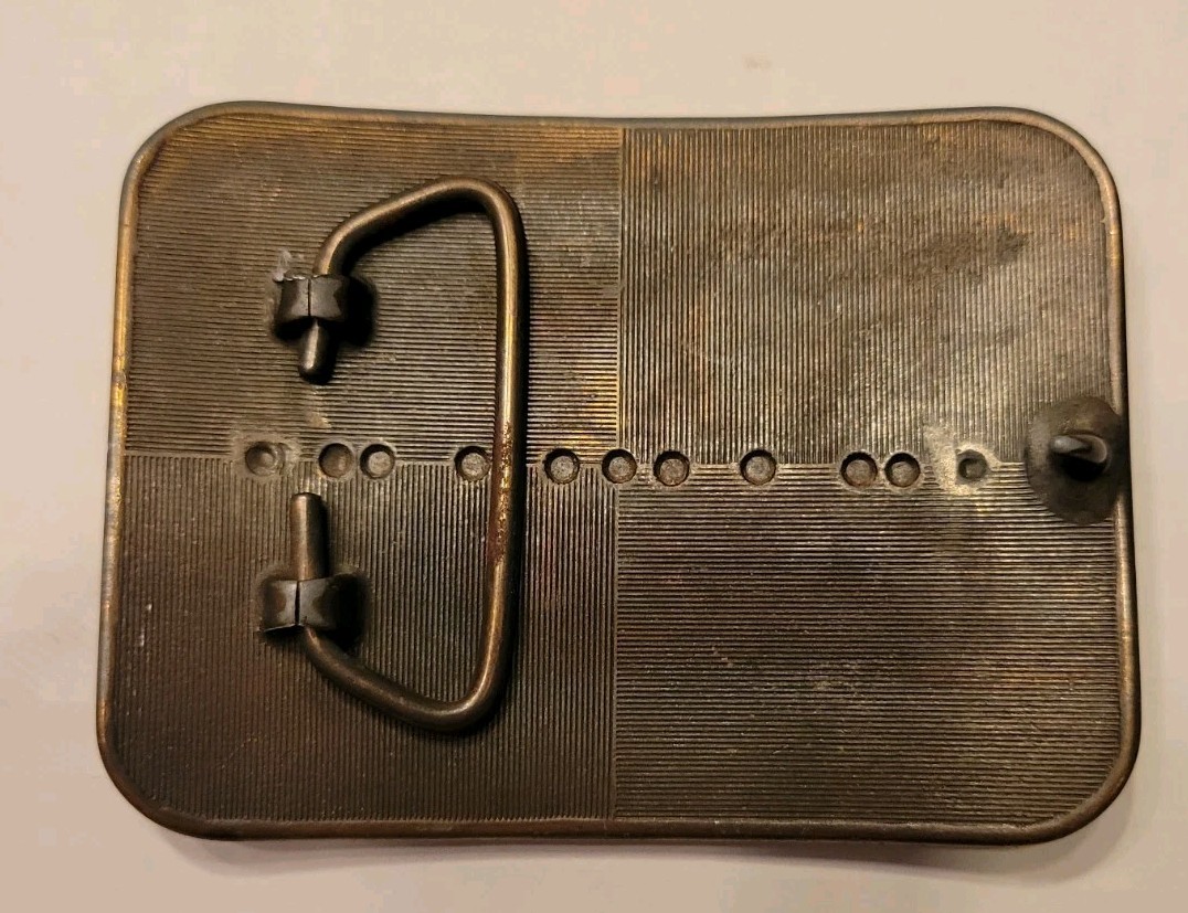 Vintage Locomotive Railroad Belt Buckle – GM 1977