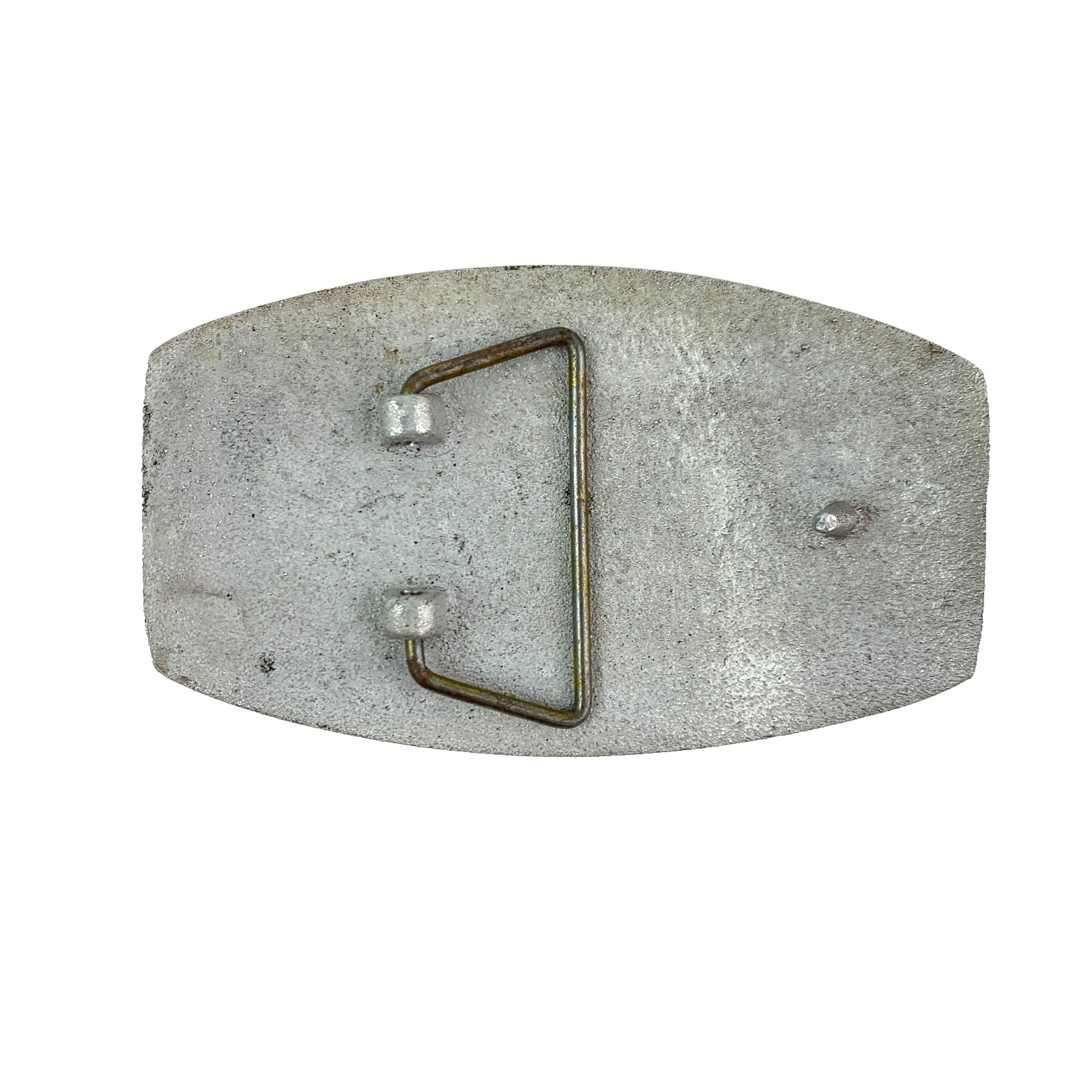 Vintage Tracker Marine Safety Award Curved Metal Belt Buckle