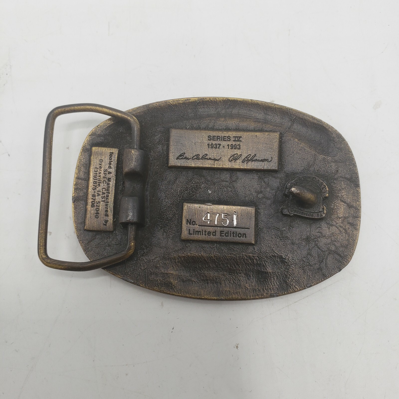 Tisco Belt Buckle Lot (3) 56 years (1)59 years limited edition numbered Tractor