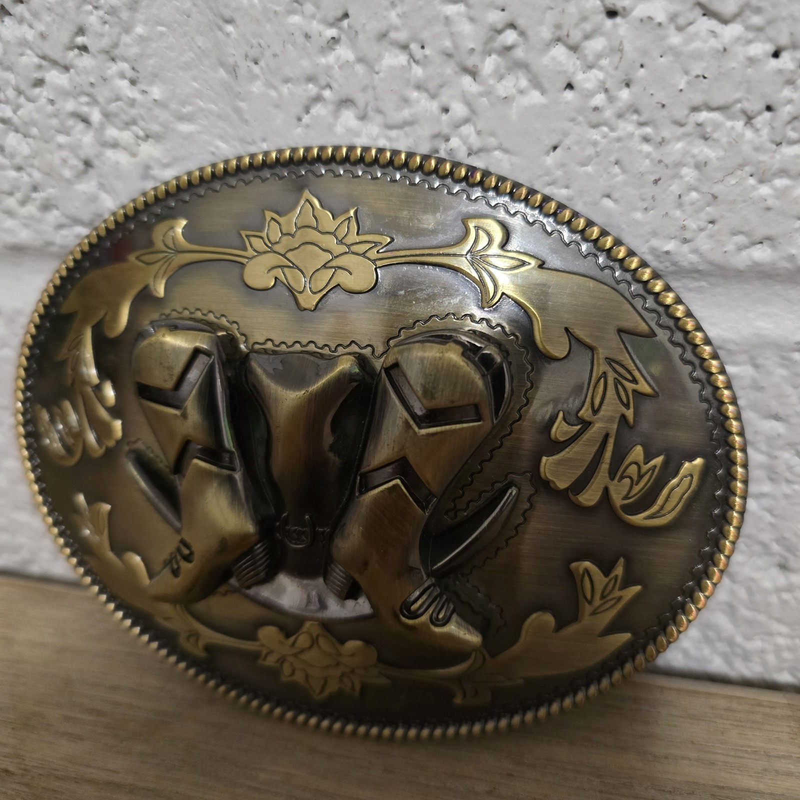 Boots Cowboy Hat Belt Buckle Western Rodeo Fashion Unisex Cowboy Belt Buckles