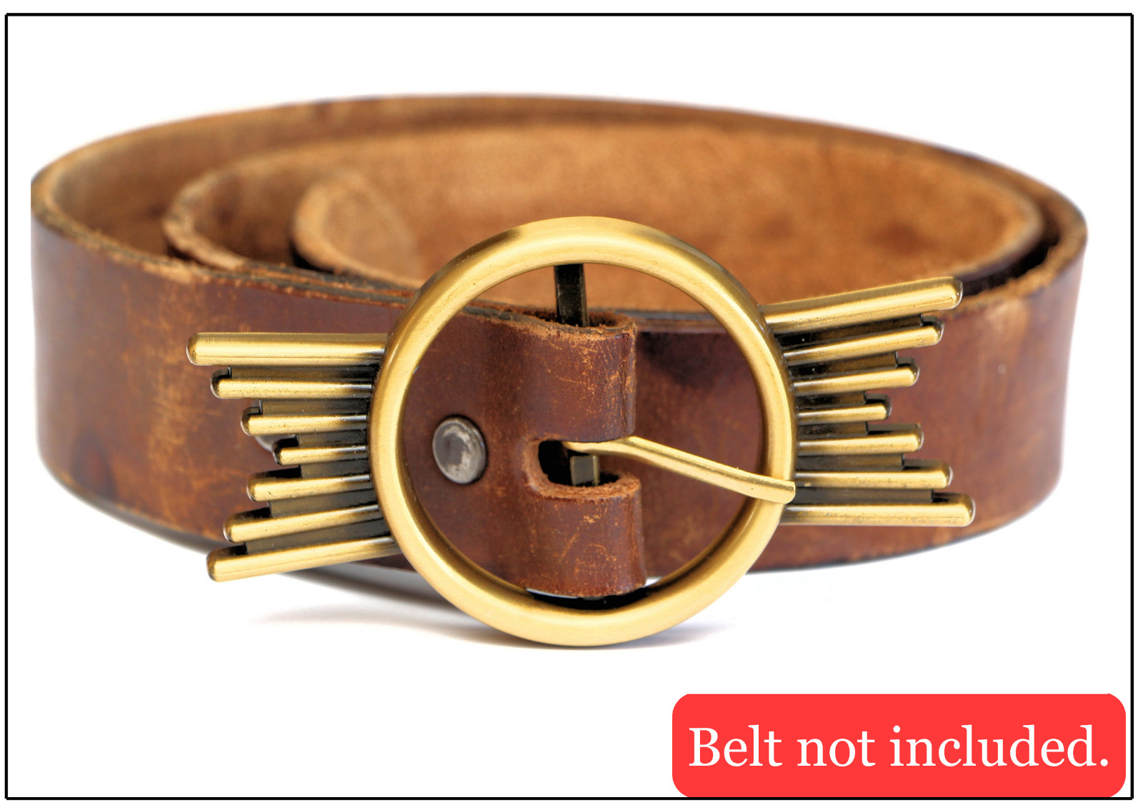 Bionic Belt Buckle Six Million Dollar Man