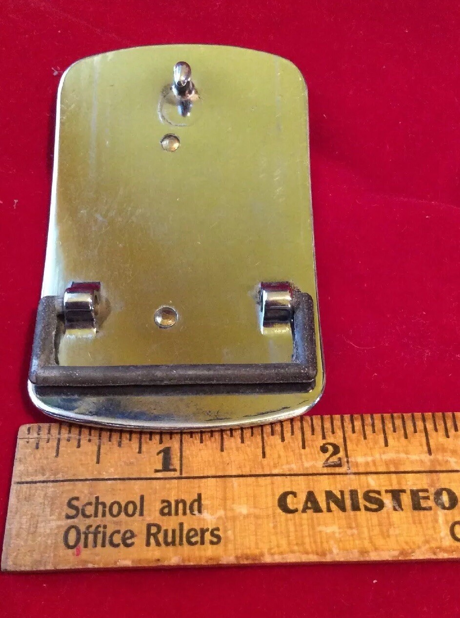 Double Horseshoe Large Blue Stone Silver And Gold Tone Belt Buckle