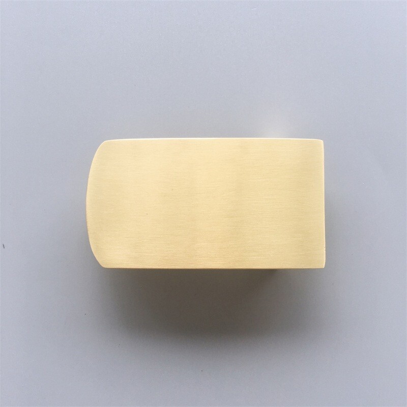 Solid Brass Blank Belt Buckle Gurtelschnalle Boucle de Ceinture
