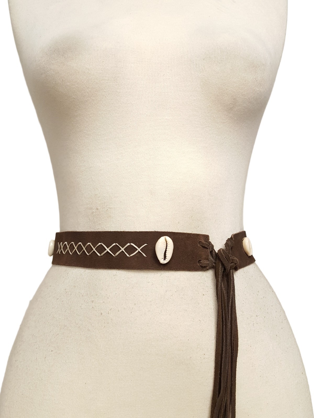 Boho Suede Wrap belt