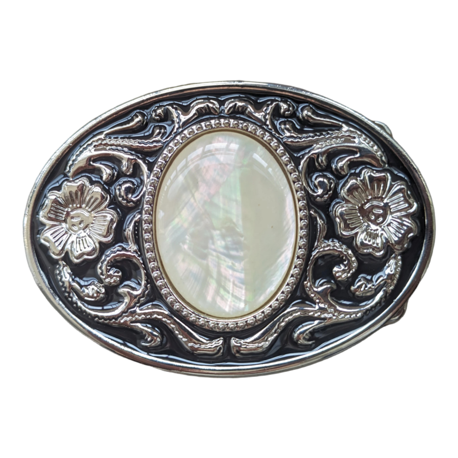 Bohemian Boho Turquoise Mens Belt Buckle – Vintage Western Cowboy Style Buckle
