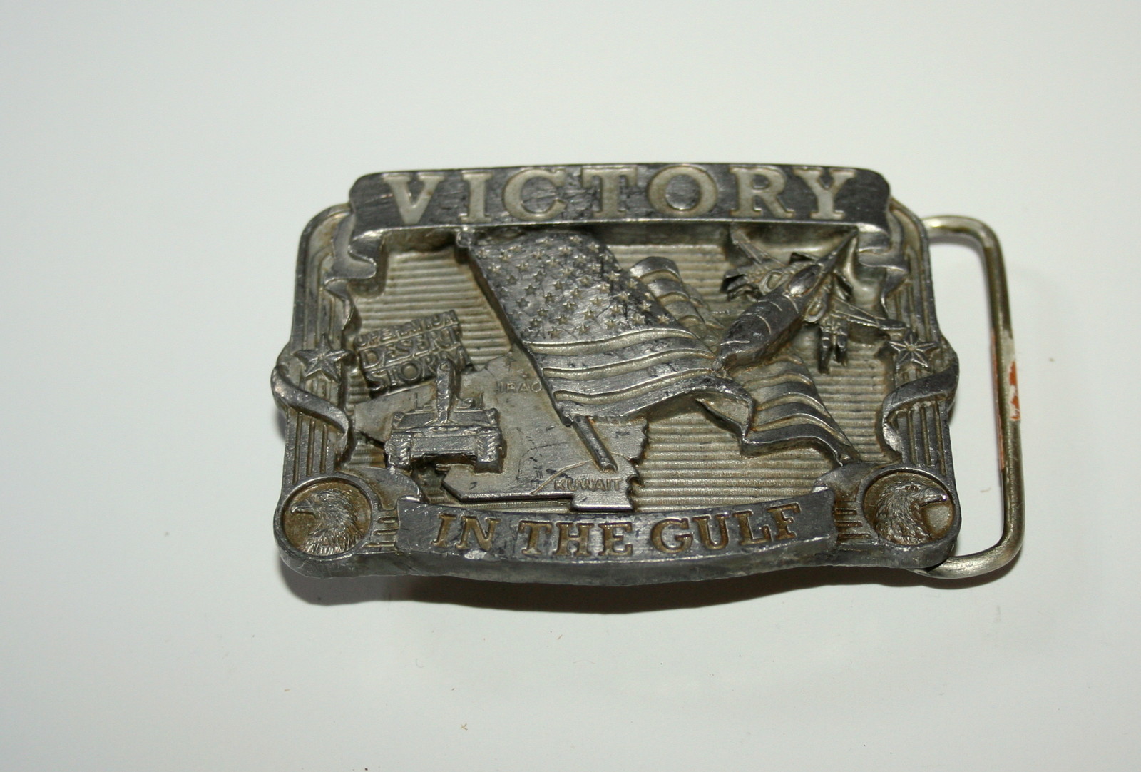 Vintage Masterpiece Victory In The Gulf 1990s NOS Belt Buckles of America Buckle