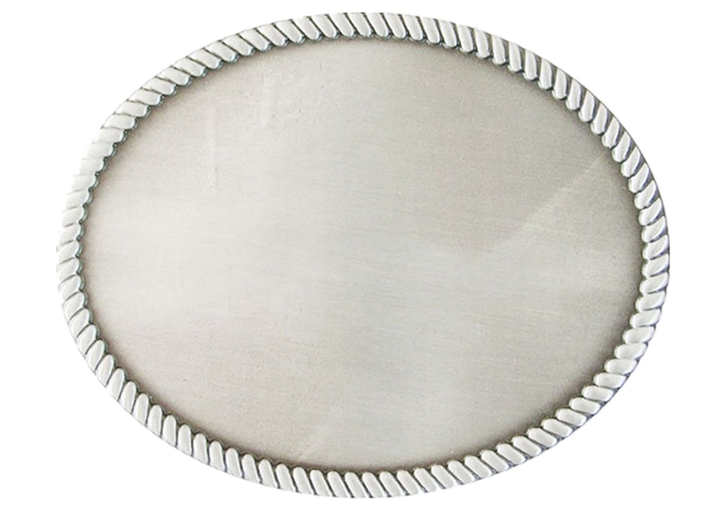Vintage Style Western Rope Oval Blank Belt Buckle also Stock in US