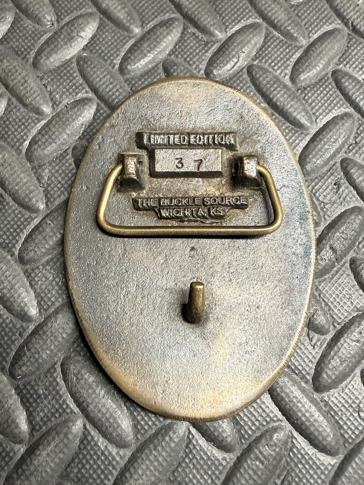 Vtg Kansas Gas & Electric Co. 1961-‘67 Gordon Evans Station Utility Belt Buckle!