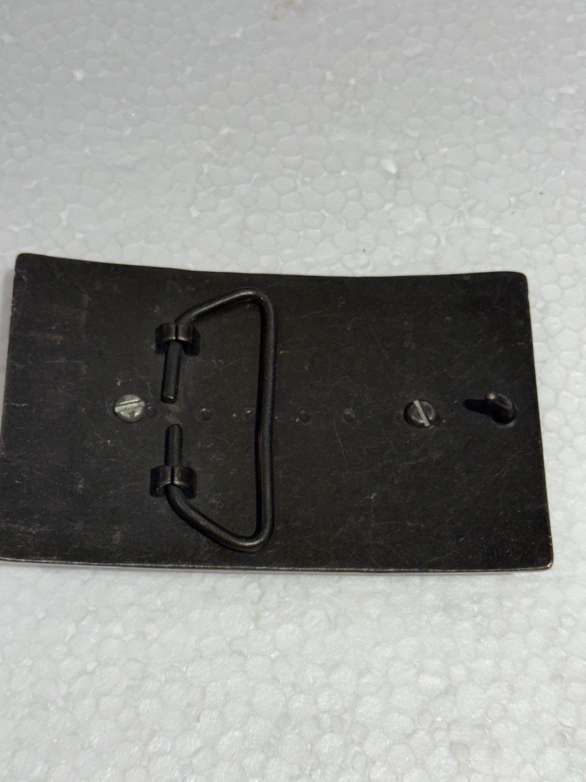 vintage PICTURE JASPER belt buckle SOUTHWESTERN native american GEMSTONE
